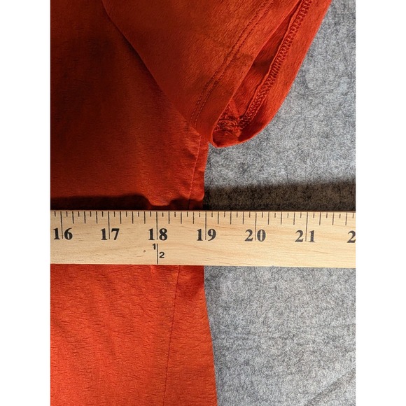 The North Face Womens Orange Active Performance T-Shirt Size L - Picture 7 of 8